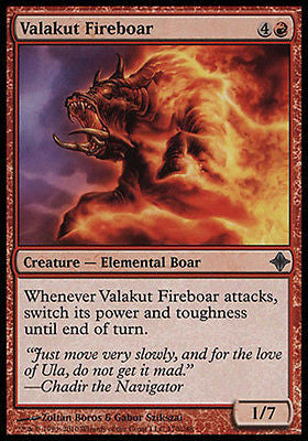 **4x FOIL Valakut Fireboar** ROE MTG Rise of Eldrazi Uncommon MINT red