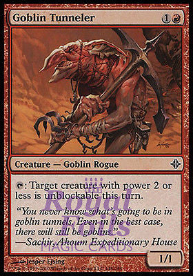 **4x FOIL Goblin Tunneler** ROE MTG Rise of Eldrazi Common MINT red