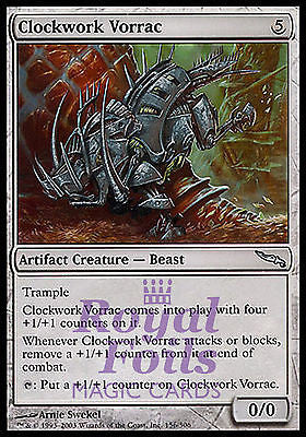 Clockwork Vorrac 2x FOIL MDN MTG Mirrodin Uncommon MINT artifact