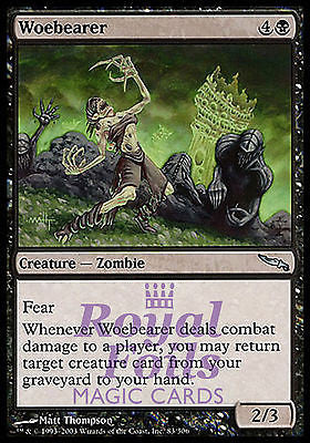 Woebearer 2x FOIL MDN MTG Mirrodin Uncommon MINT black