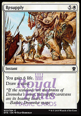 Resupply 4x FOIL DTK MTG Dragons of Tarkir Common MINT white