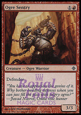 Ogre Sentry 4x FOIL ROE MTG Rise of Eldrazi Common 3 MINT + 1 NM red