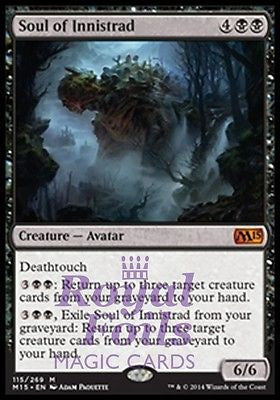 Soul of Innistrad 1x FOIL MTG M15 Core Set Mythic MINT black