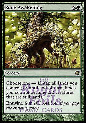 **1x FOIL Rude Awakening** 5DN MTG 5th Fifth Dawn Rare MINT green