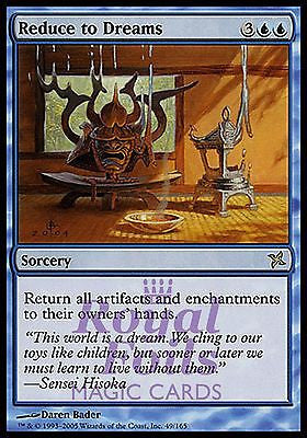 **1x FOIL Reduce to Dreams** BOK MTG Betrayers Kamigawa Rare MINT blue