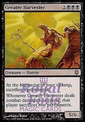 **1x FOIL Greater Harvester** DST MTG Darksteel Rare MINT black