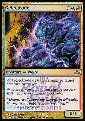 **1x FOIL Gelectrode** GPT MTG Guildpact Uncommon NM blue red