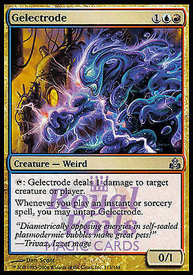 Gelectrode 1x FOIL GPT MTG Guildpact Uncommon NM blue red