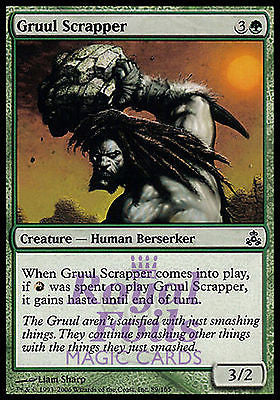 **4x FOIL Gruul Scrapper* GPT MTG Guildpact Common MINT green red