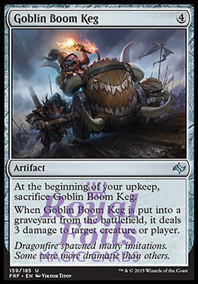Goblin Boom Keg 2x FOIL FRF MTG Fate Reforged Uncommon MINT artifact