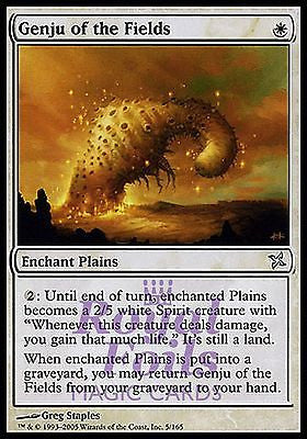 Genju of the Fields 1x FOIL BOK MTG Betrayers Kamigawa Uncommon MINT white