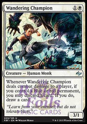 Wandering Champion 4x FOIL FRF MTG Fate Reforged Uncommon MINT white