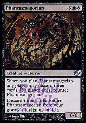 Phantasmagorian 1x FOIL PLC MTG Planar Chaos Uncommon NM black