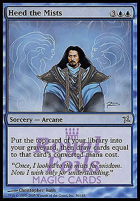Heed the Mists 3x FOIL BOK MTG Betrayers Kamigawa Uncommon MINT blue