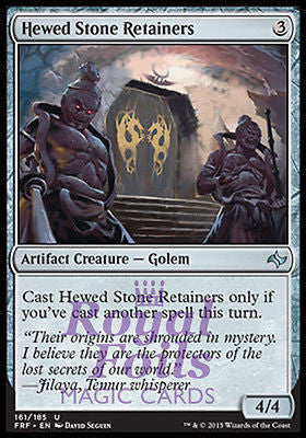 Hewed Stone Retainers 4x FOIL FRF MTG Fate Reforged Uncommon NM artifact