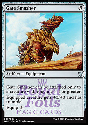 Gate Smasher 4x FOIL DTK MTG Dragons of Tarkir Uncommon MINT artifact