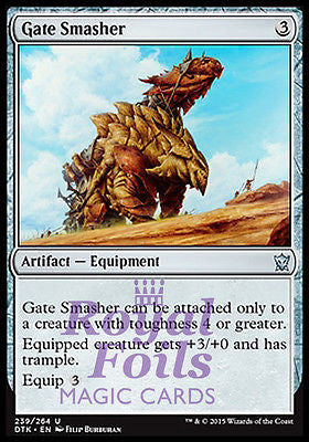 **4x FOIL Gate Smasher* DTK MTG Dragons of Tarkir Uncommon MINT artifact