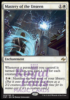 Mastery of the Unseen 3x FOIL FRF MTG Fate Reforged Rare MINT white