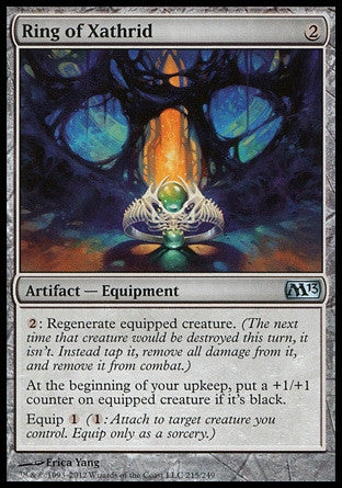 **1x FOIL Ring of Xathrid** MTG M13 Core Set Uncommon MINT artifact