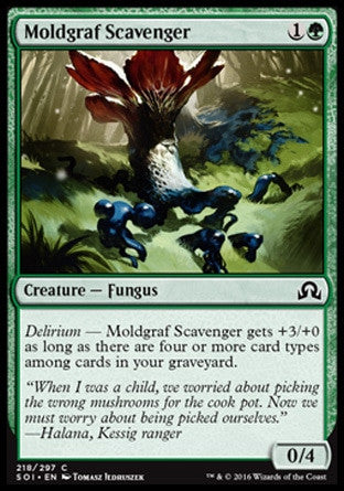 **4x FOIL Moldgraf Scavenger** SOI MTG Shadows Over Innistrad Common MINT green