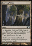Evolving Wilds 4x FOIL MTG M13 Core Set Common MINT land
