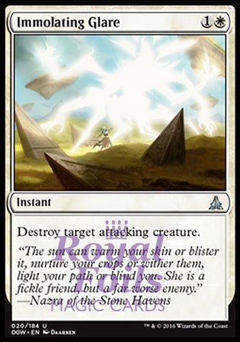 Immolating Glare 2x FOIL OGW MTG Oath of the Gatewatch Uncommon NM white