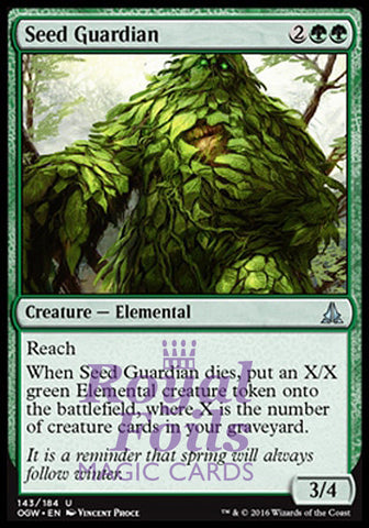 Seed Guardian 2x FOIL OGW MTG Oath of the Gatewatch Uncommon MINT green