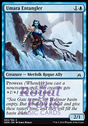 Umara Entangler 4x FOIL OGW MTG Oath of the Gatewatch Common MINT blue