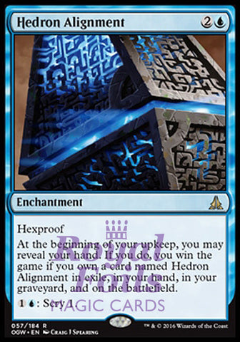 Hedron Alignment 2x FOIL OGW MTG Oath of the Gatewatch Rare MINT blue