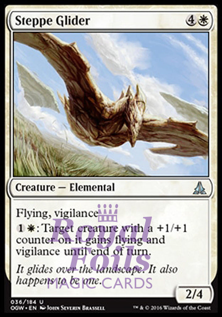 **4x FOIL Steppe Glider** OGW MTG Oath of the Gatewatch Uncommon MINT white