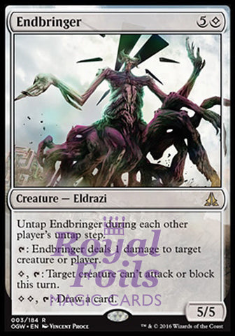 Endbringer 1x FOIL OGW MTG Oath of the Gatewatch Rare NM colorless