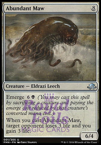 Abundant Maw 2x FOIL EMN MTG Eldritch Moon Uncommon MINT colorless
