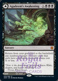**1x FOIL Agadeem's Awakening // Undercrypt** ZNR MTG Zendikar Rising Mythic MINT black