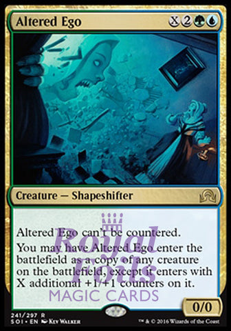 **1x FOIL Altered Ego** SOI MTG Shadows Over Innistrad Rare MINT green blue