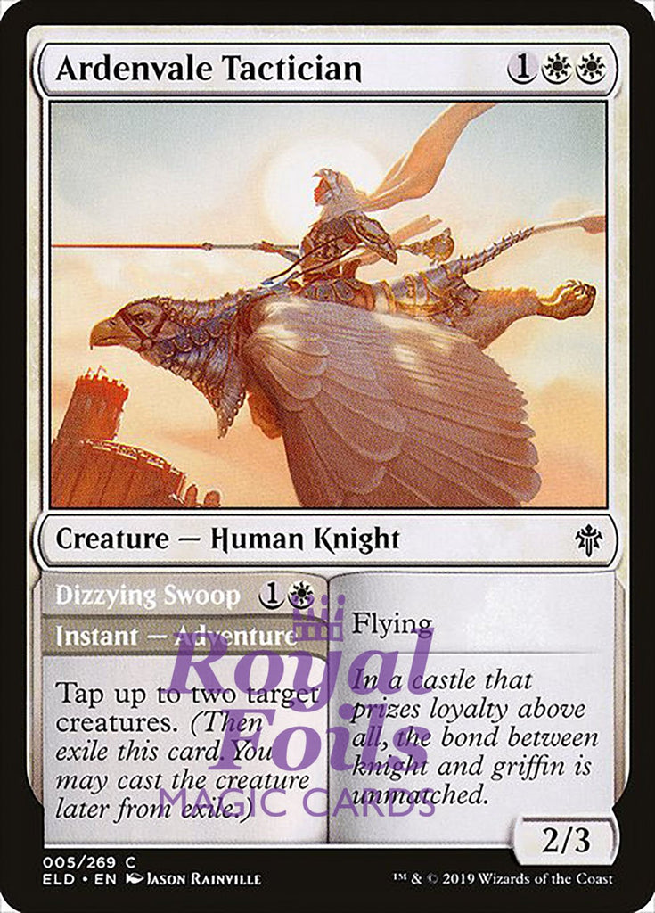 Ardenvale Tactician 3x FOIL ELD MTG Throne of Eldraine Common MINT white