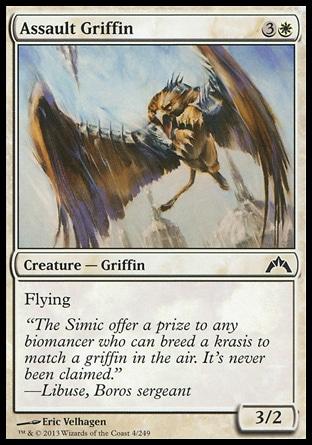 **4x FOIL Assault Griffin** GTC MTG Gatecrash Common MINT white