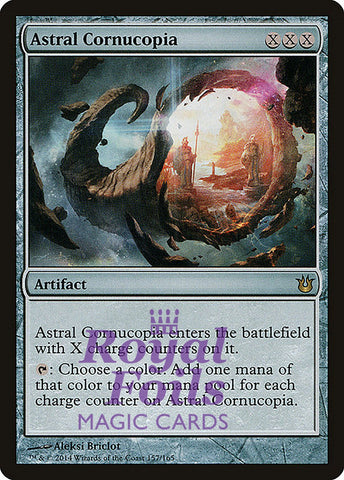 **1x FOIL Astral Cornucopia** BNG MTG Born of the Gods Rare MINT artifact