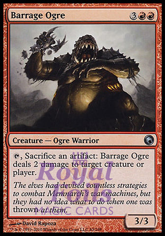 Barrage-Ogre 2x FOIL SOM MTG Scars of Mirrodin Uncommon MINT red