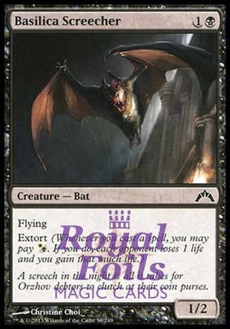 Basilica Screecher 1x FOIL GTC MTG Gatecrash Common MINT black