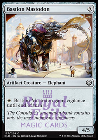 Bastion Mastodon 4x FOIL KLD MTG Kaladesh Common MINT artifact