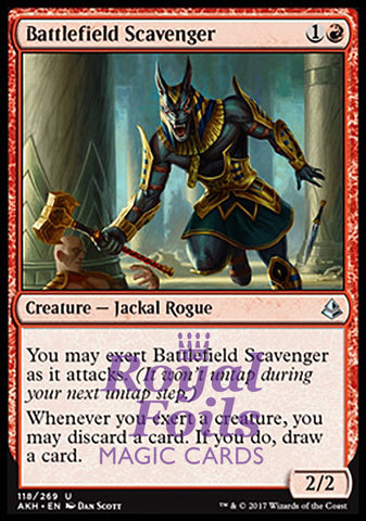 Battlefield Scavenger 2x FOIL AKH MTG Amonkhet Uncommon MINT red