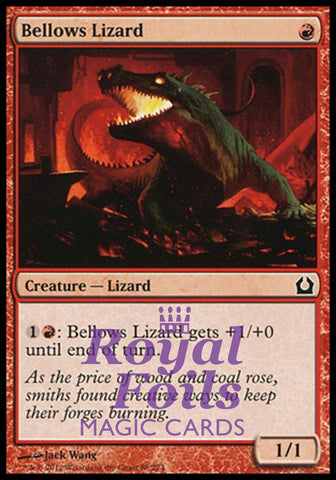 **4x FOIL Bellows Lizard** RTR MTG Return to Ravnica Common MINT red