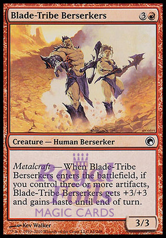 Blade-Tribe Berserkers 4x FOIL SOM MTG Scars of Mirrodin Common MINT red