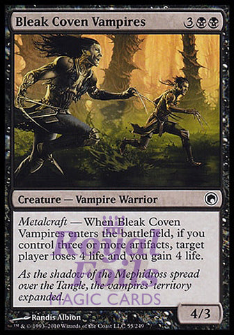 Bleak Coven Vampires 4x FOIL SOM MTG Scars of Mirrodin Common MINT black
