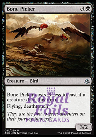 Bone Picker 2x FOIL AKH MTG Amonkhet Uncommon MINT black