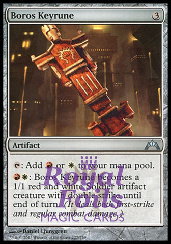 Boros Keyrune 2x FOIL GTC MTG Gatecrash Uncommon MINT red white artifact