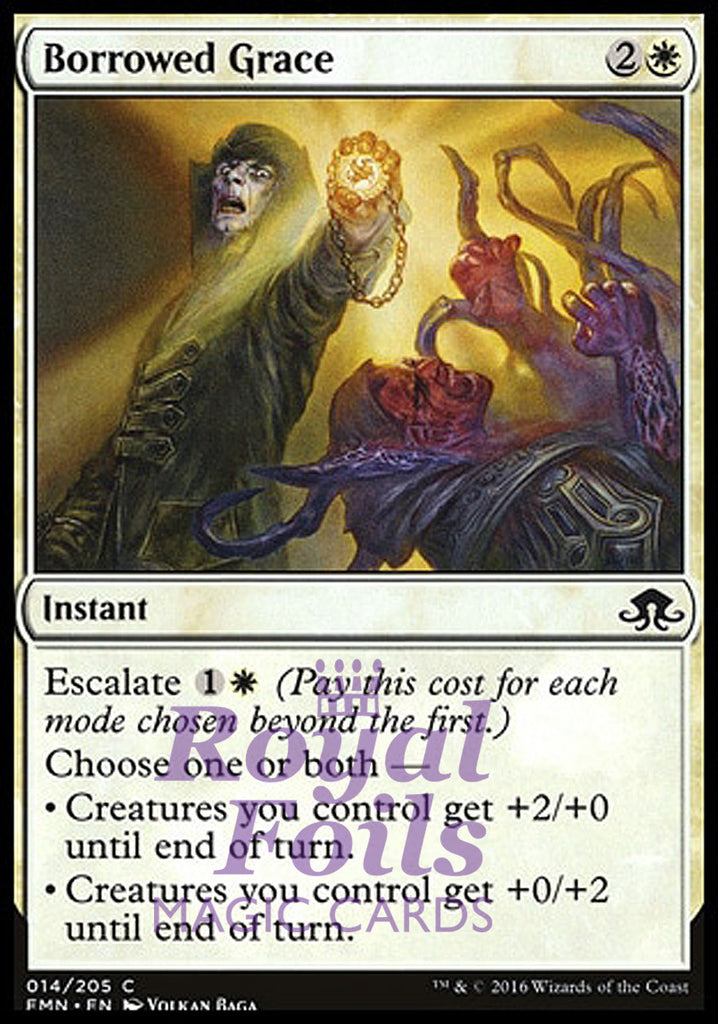 Borrowed Grace 4x FOIL EMN MTG Eldritch Moon Common 3 MINT 1 VF white