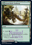 Branchloft // Boulderloft Pathway 1x FOIL ZNR MTG Zendikar Rising Rare MINT land green white