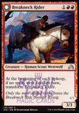 **1x FOIL Breakneck Rider // Neck Breaker** SOI MTG Shadows Over Innistrad Uncommon MINT red