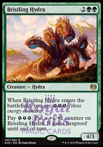 Bristling Hydra 2x FOIL KLD MTG Kaladesh Rare MINT green